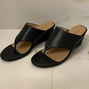 Black “Soul” Heeled Sandals
